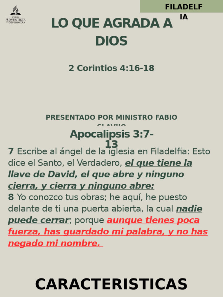 Lo que agrada a Dios según la Biblia | PDF | Cristo (título) | Dios