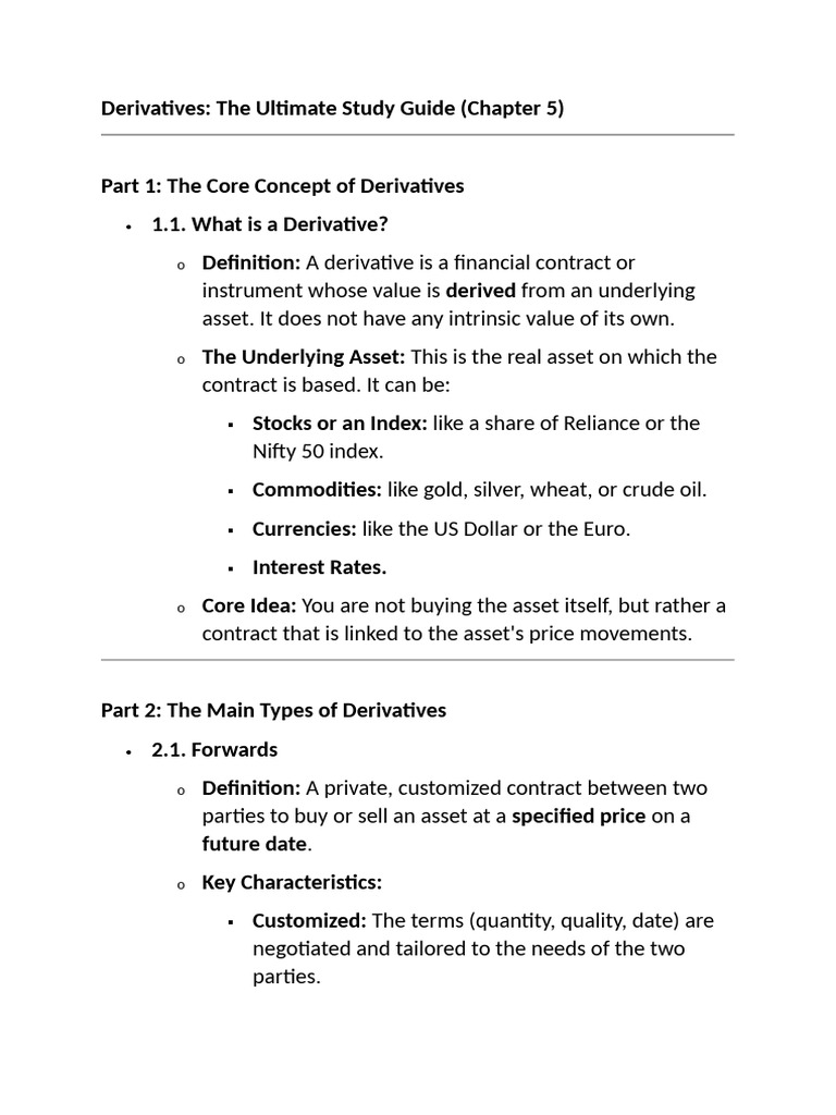 ch 5 | PDF | Option (Finance) | Derivative (Finance)