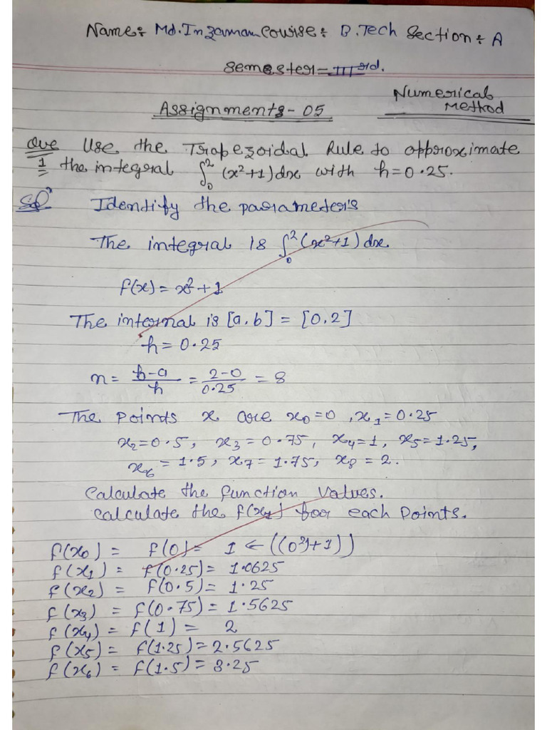 Assignment 5 (Math) | PDF
