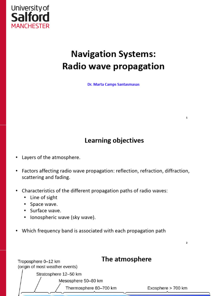 3 Radio Wave Propagation | PDF | Radio Propagation | Ionosphere