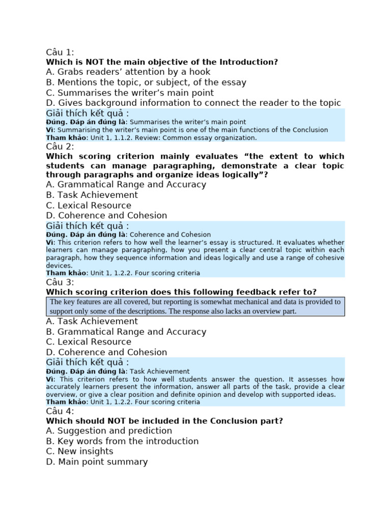 Essay Structure and Scoring Criteria Guide | PDF | Information | Essays