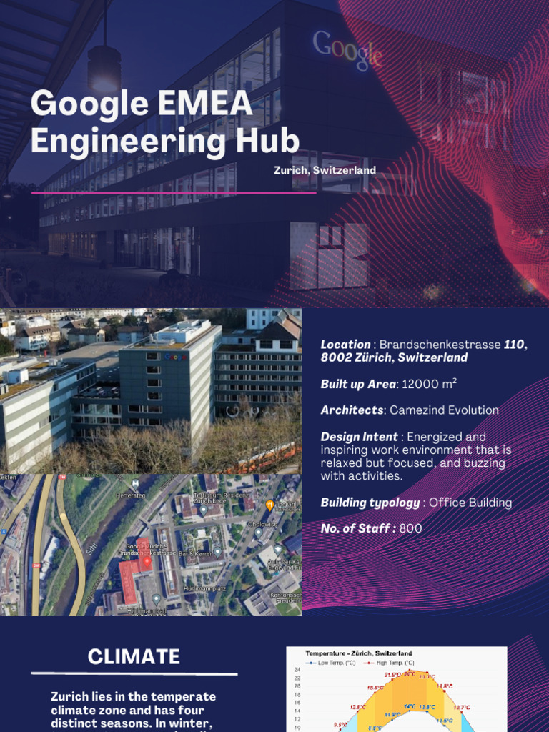 Case study of Google EMEA Engineering Hub, Zurich | PDF