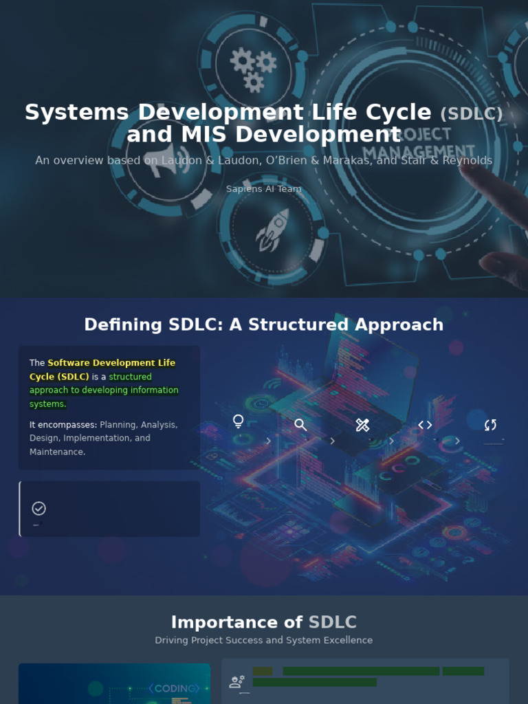 Overview of the Systems Development Life Cycle | PDF | Software Testing ...