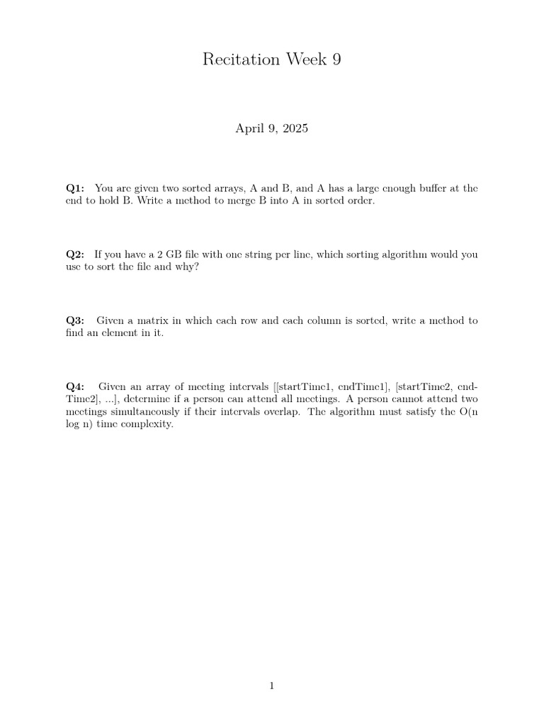 CS300 R Week9 | PDF