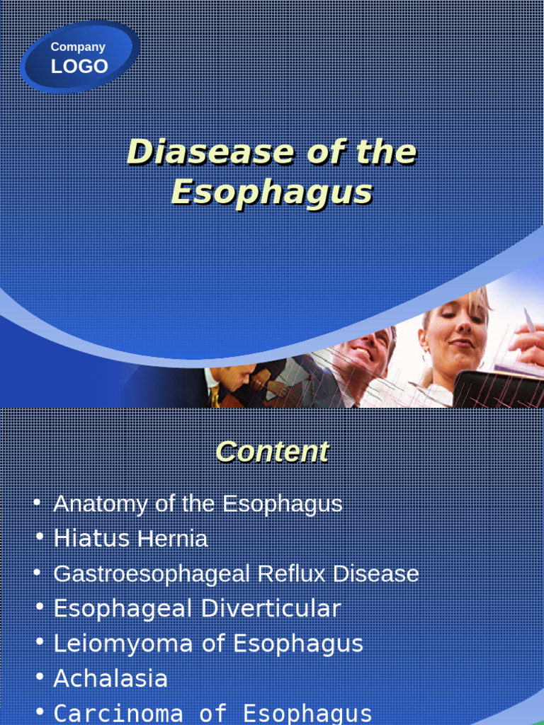 Diasease of the Esophagus | PDF | Esophagus | Gastroesophageal Reflux ...
