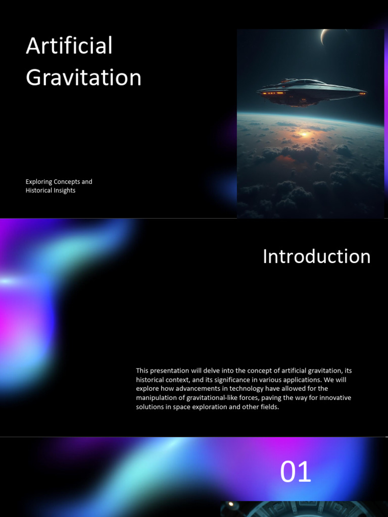 Artificial Gravitation: Concepts & History | PDF | Gravity | Force