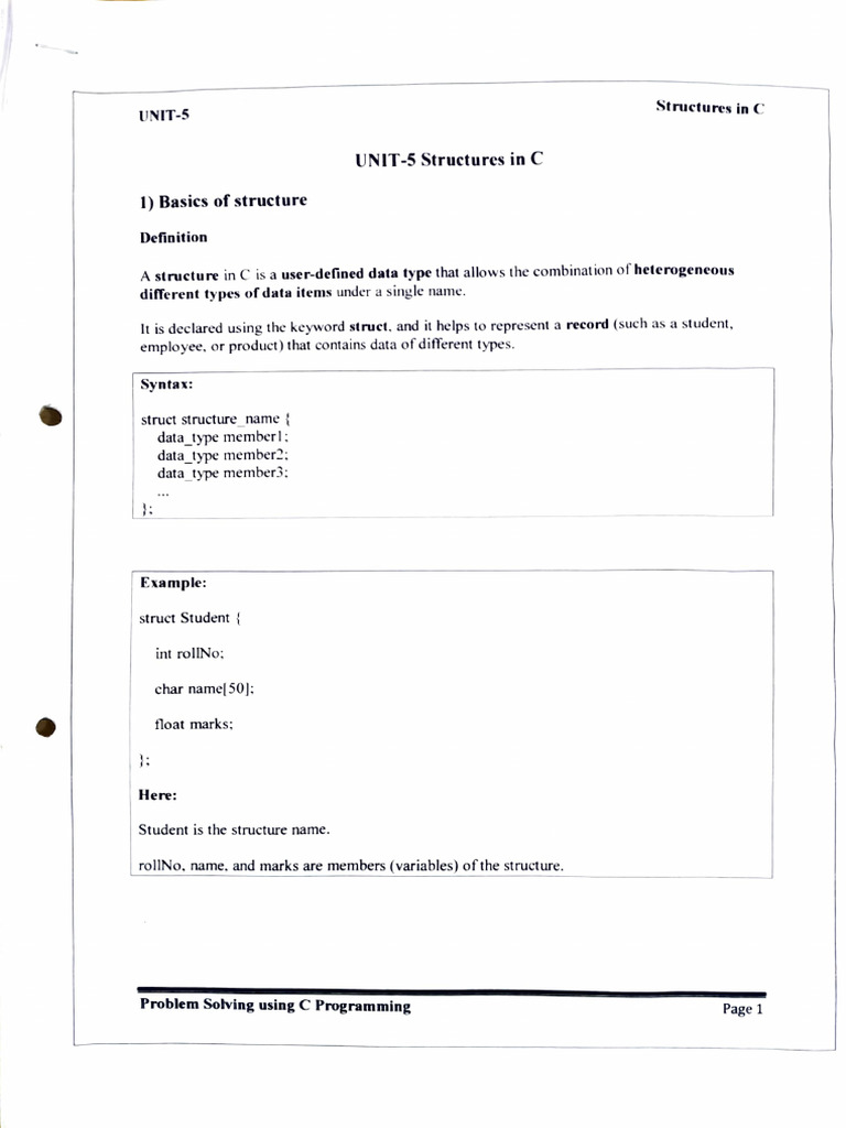 5 Unit C | PDF
