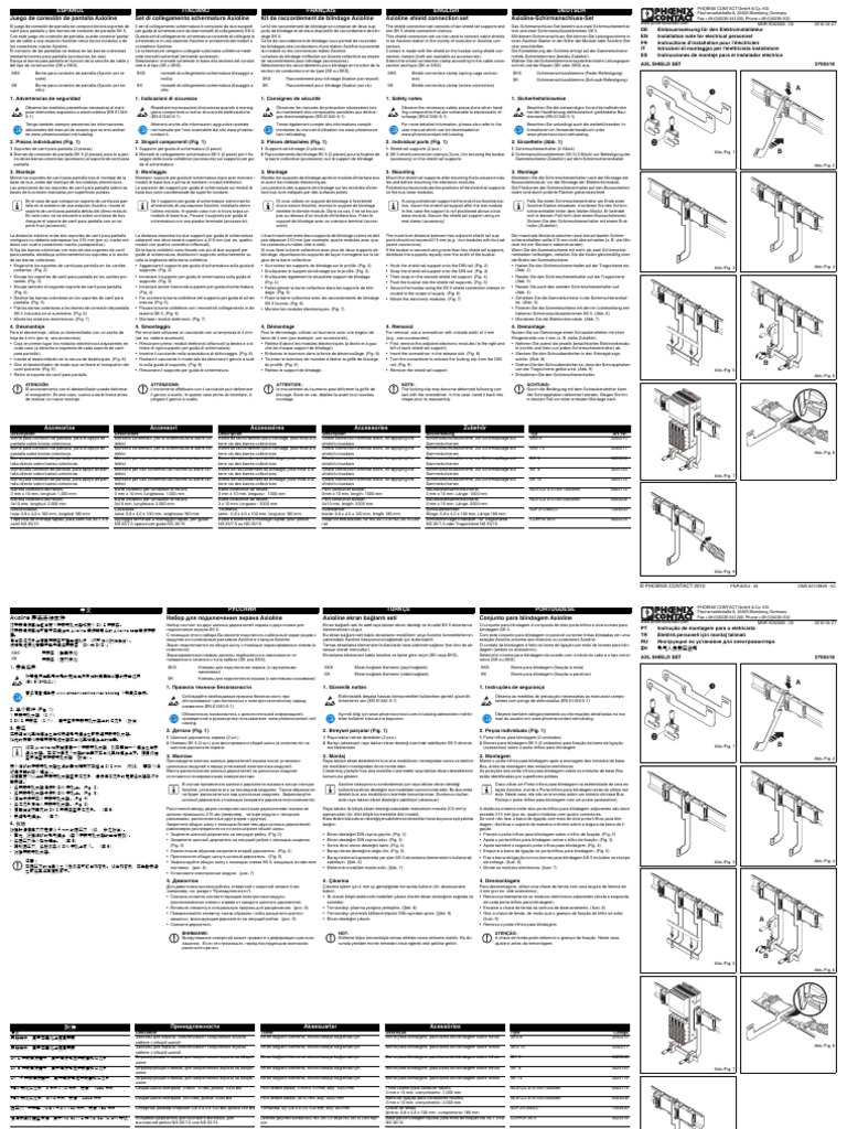 Packb Axl Shield Set 8054 Ia 00 | PDF