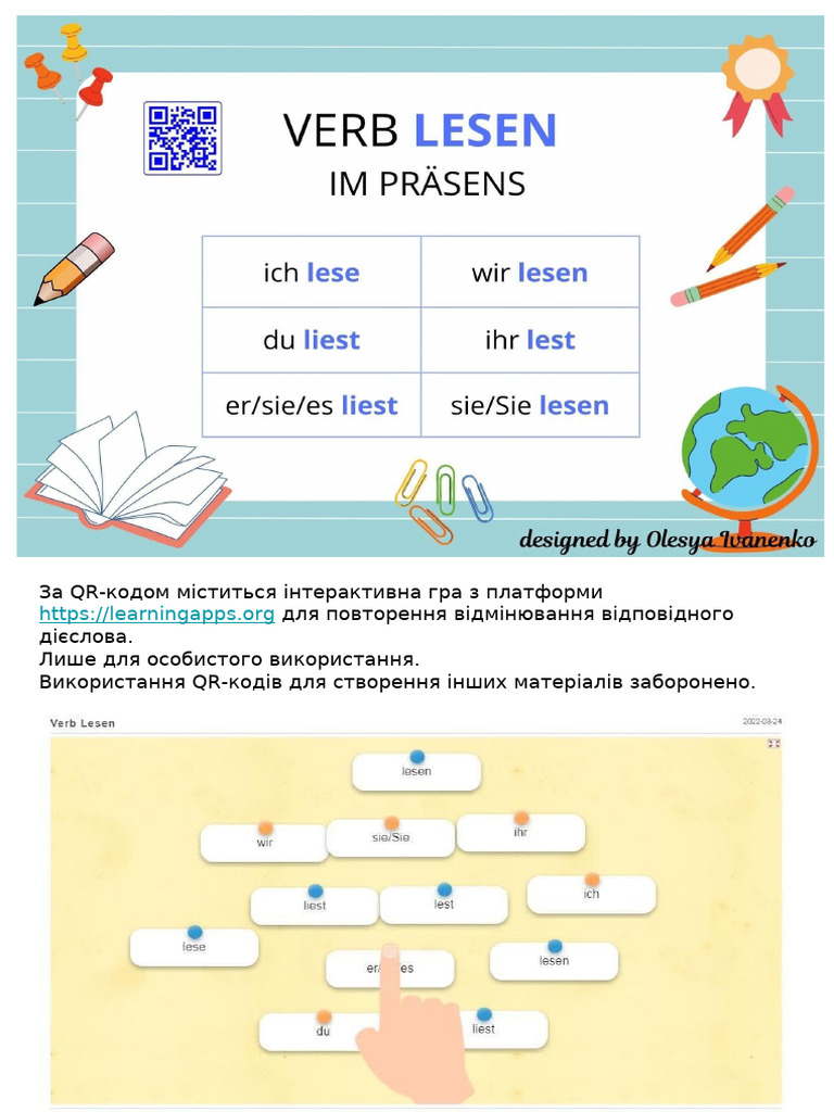 Verb Lesen | PDF