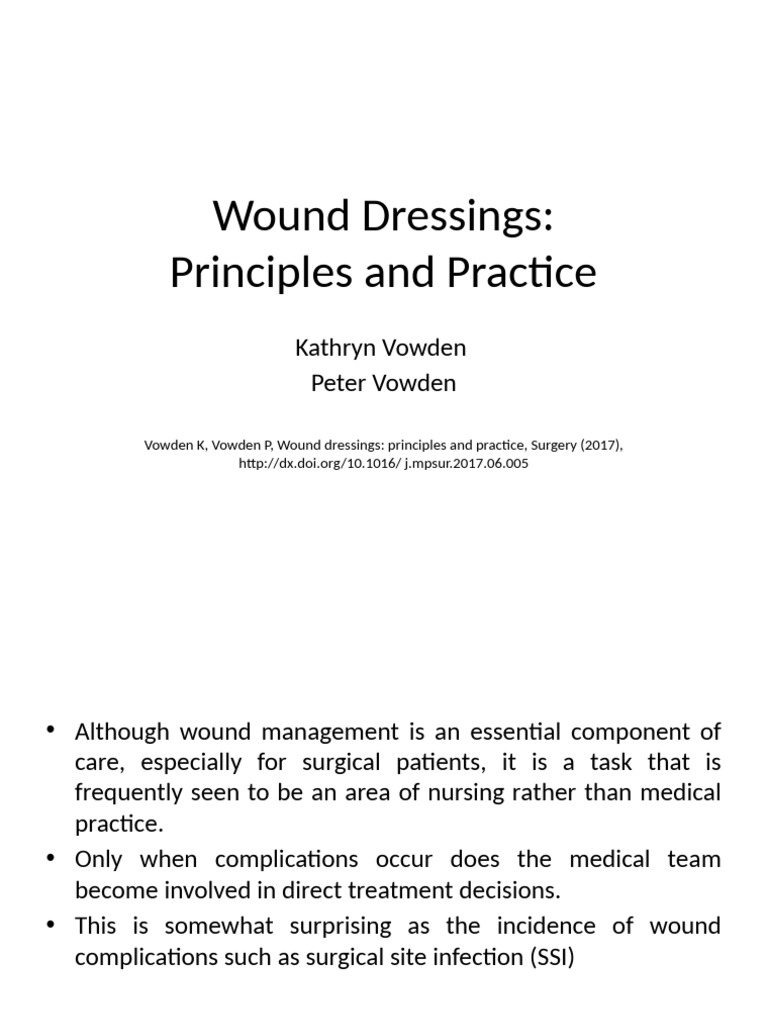 Wound Dressings | PDF | Wound | Medicine