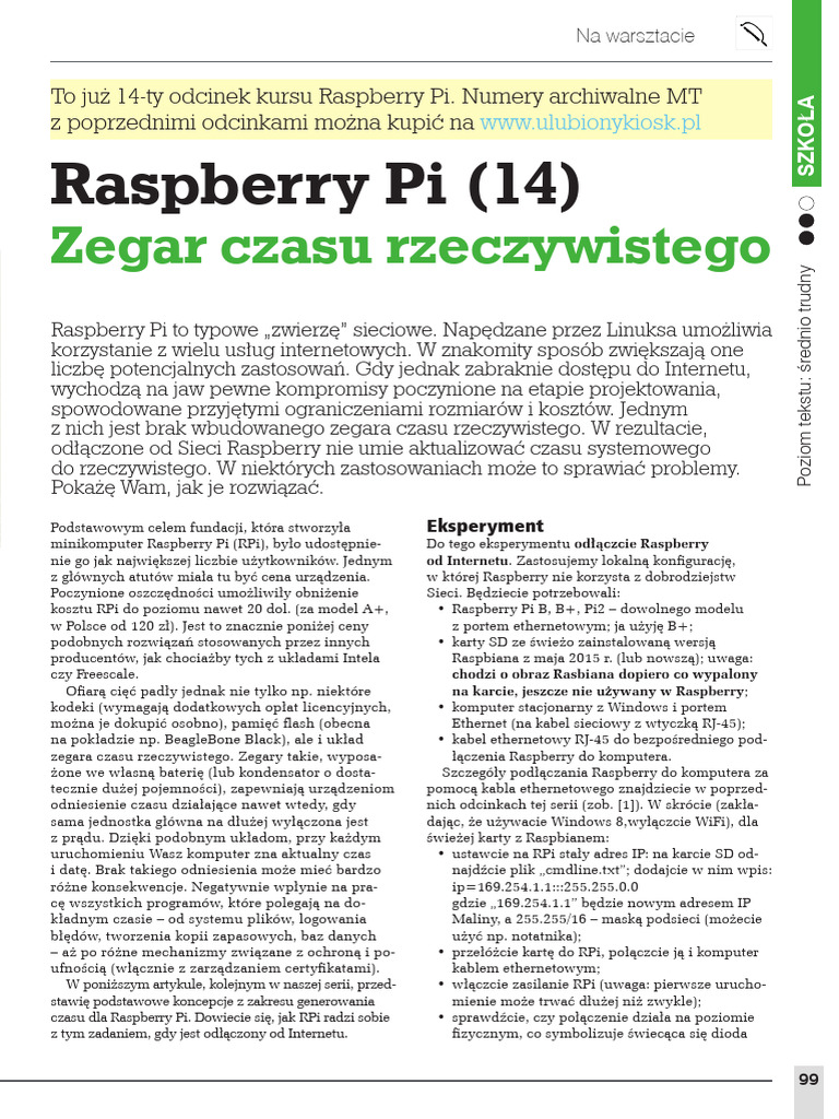 Raspberry Pi 14 | PDF