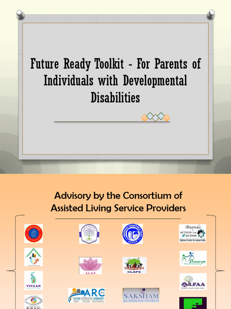 Future Ready Toolkit - For Parents of Individuals With Developmental ...