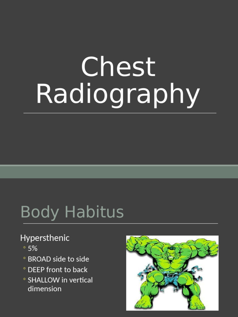 Chest Radiography Techniques and Anatomy | PDF | Respiratory Tract | Thorax