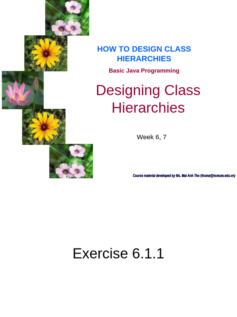 #6 Designing Class Hierarchies 9 | PDF | String (Computer Science ...