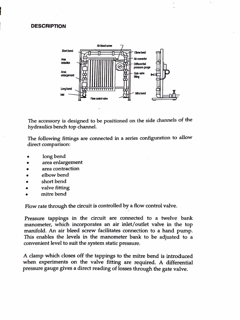 Exp 8 Fluid Mechanics | PDF | Fluid Dynamics | Pressure Measurement