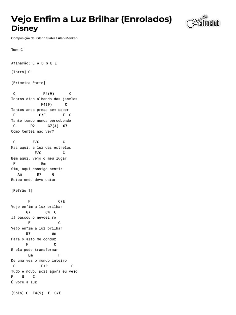 Letra da Música 
