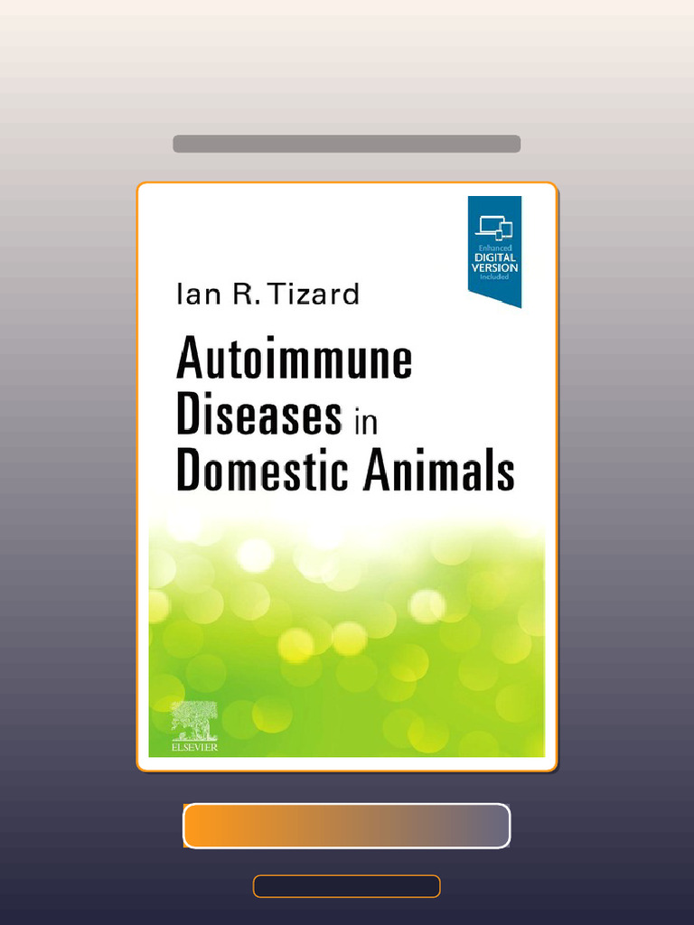 Autoimmune Diseases in Domestic Animals Ian R Tizard HQ File Exam Prep ...