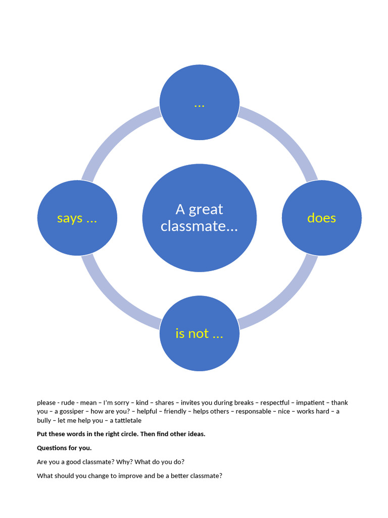 A Great Classmate | PDF
