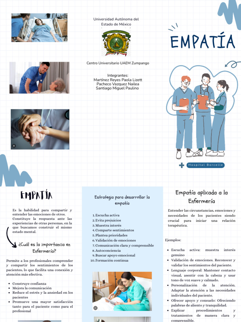 Estrategias de Empatía en Enfermería | PDF | Empatía | Las emociones