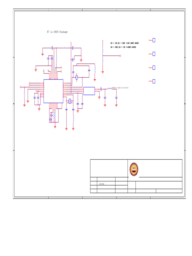 BLE Microcontroller PCB Design Document | PDF | Electrical Engineering ...