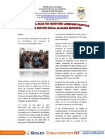 Informe Gestion Social