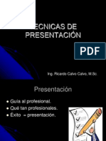 Tecnicas de Presentación