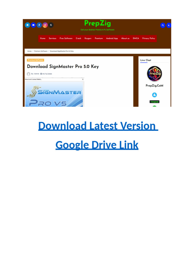 Signmaster Pro V5 PSN Key Download Signmaster 5.0 Free 2026 | PDF