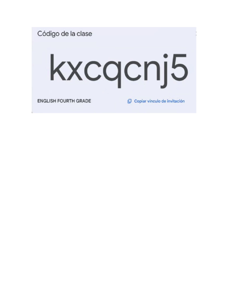 Codigo Ingles | PDF