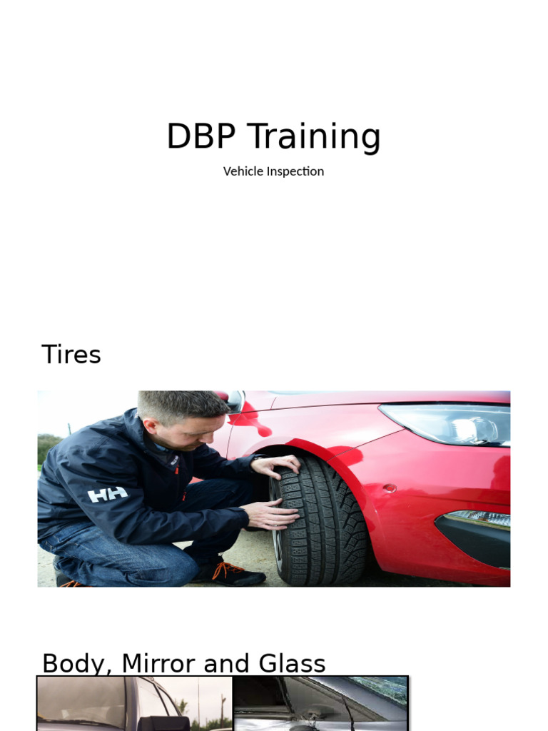 Vehicle Inspection Training Guide | PDF