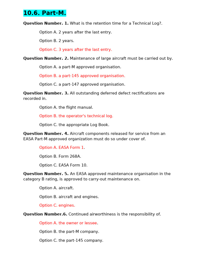 6 Part M | PDF