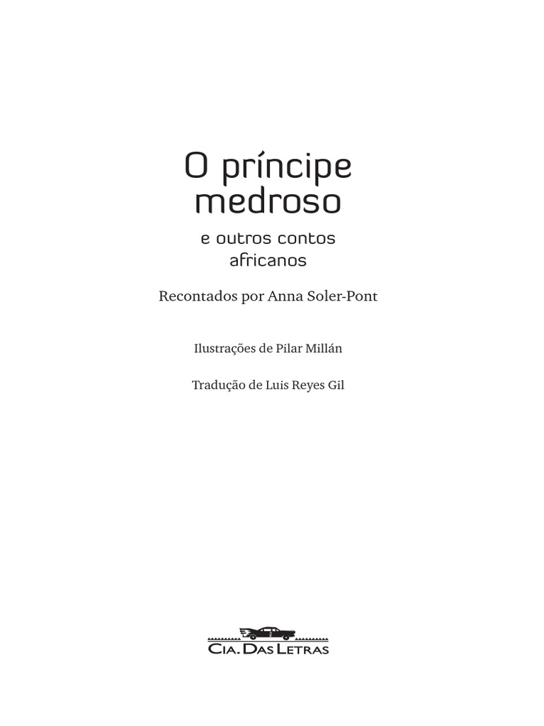 O Principe Medroso e Outros Contos | PDF | África | Contos
