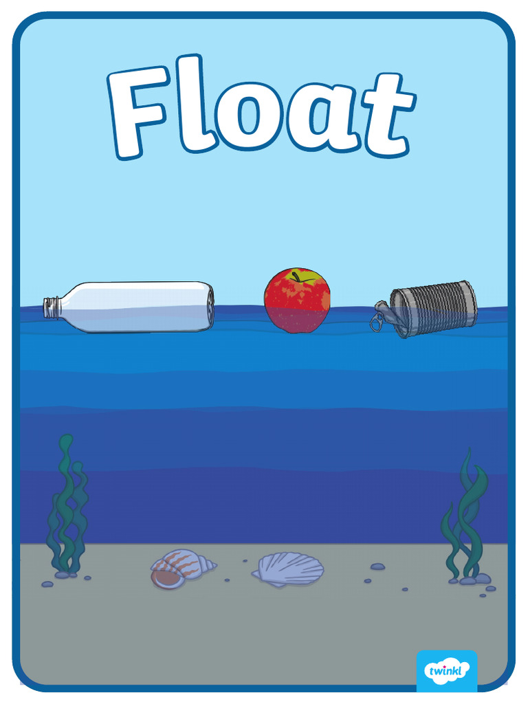 Floating and Sinking Sorting Work Sheets Ver 2 | PDF