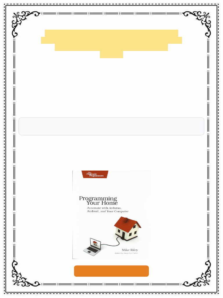 Programming Your Home Automate with Arduino Android and Your Computer ...