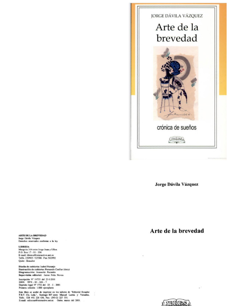 Libro Arte de La Brevedad | PDF