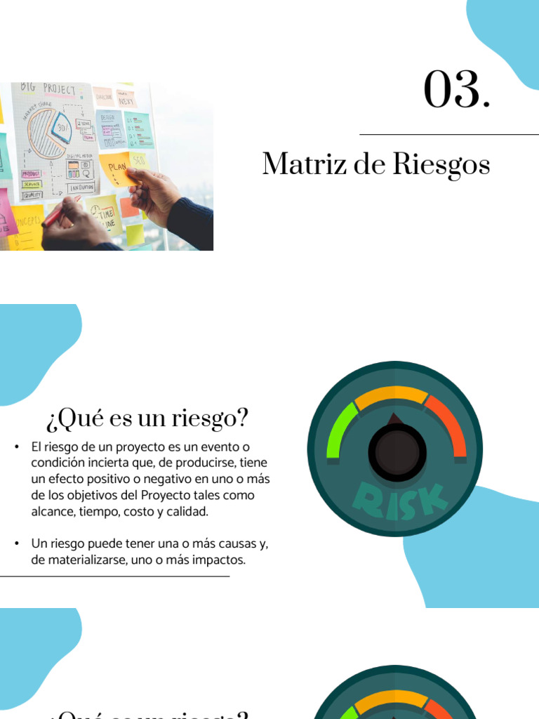 Gestión de Riesgos en Proyectos | PDF | Riesgo | Gestión de proyectos