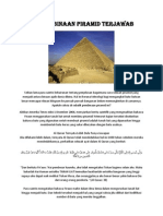 Misteri Binaan Piramid Terjawab