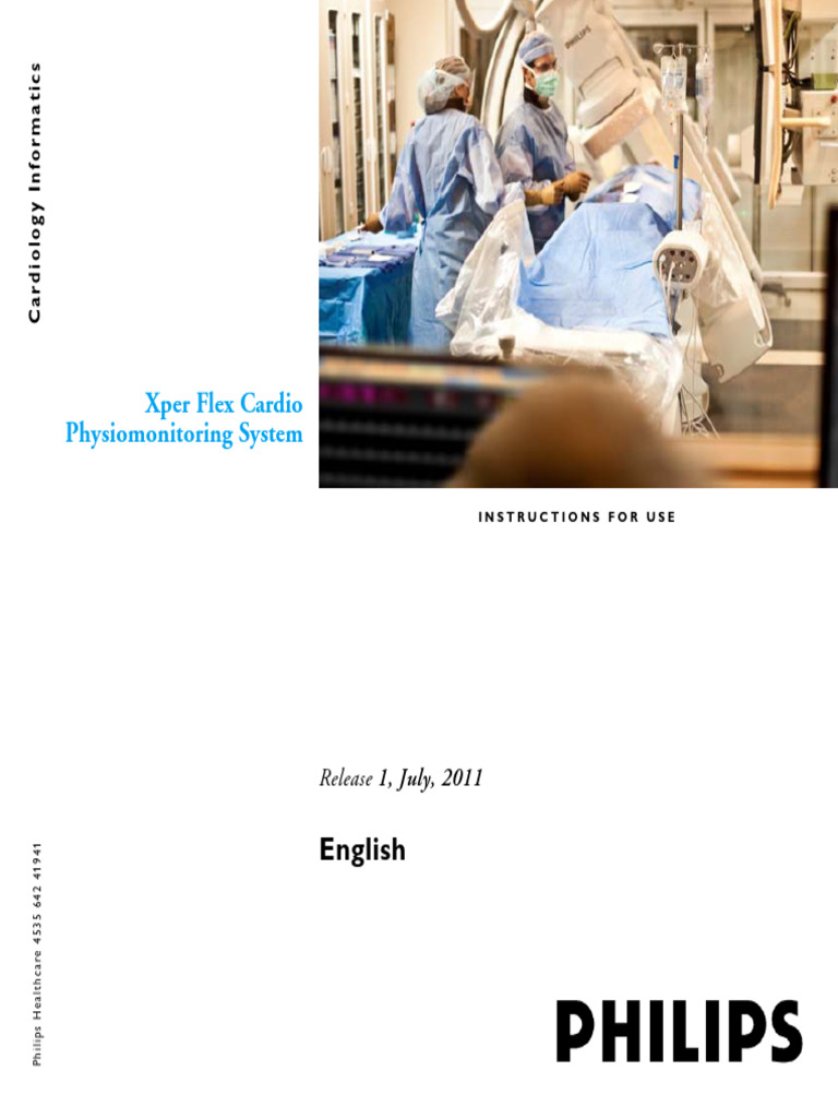 Xper Flex Cardio System User Guide | PDF | Monitoring (Medicine ...