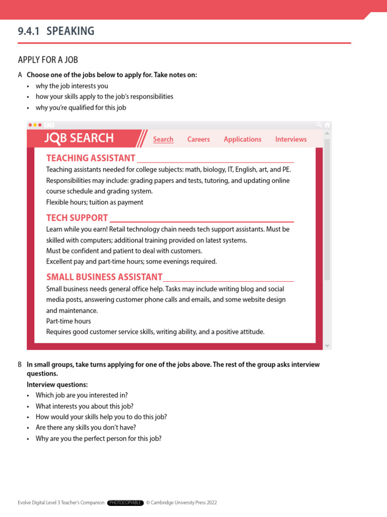 Evolve Digital Level 3 Worksheets 9.4.1 | PDF