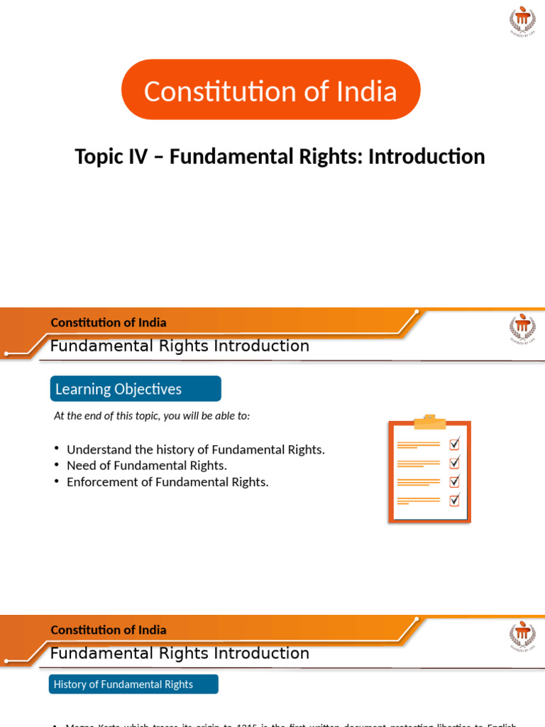Understanding India's Fundamental Rights | PDF | Government And ...