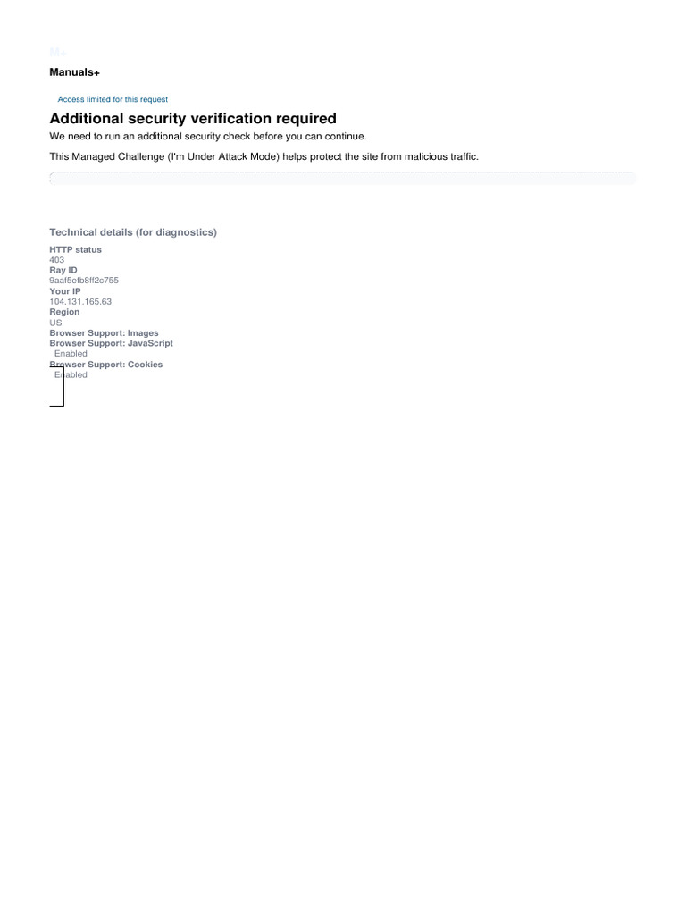 Access Denied: Security Verification Required | PDF