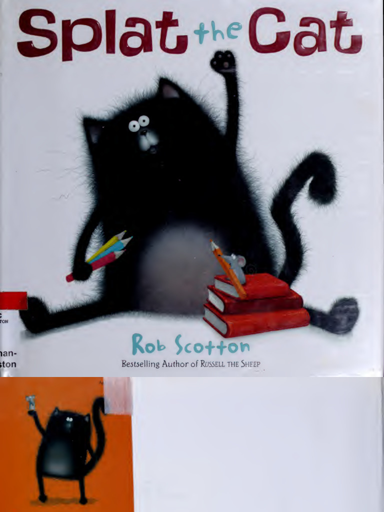 Splat The Cat - First Day of School | PDF