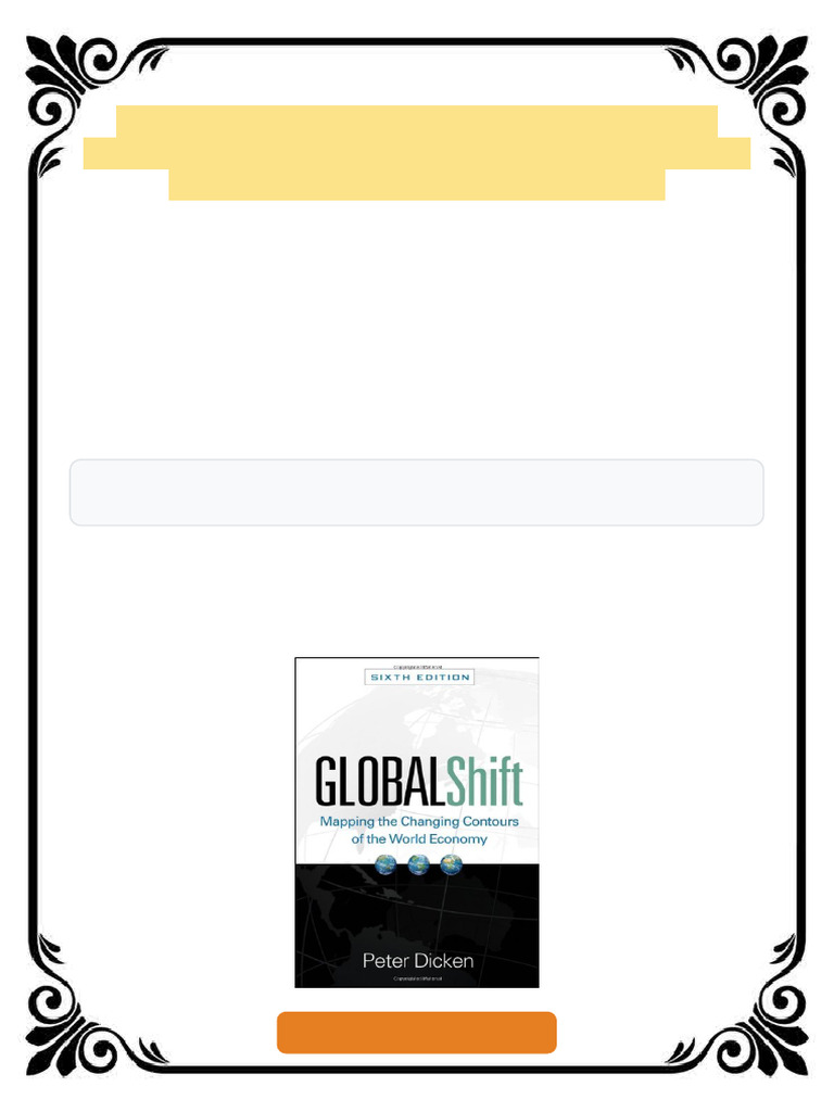 Global Shift Mapping the Changing Contours of the World Economy 6th ...