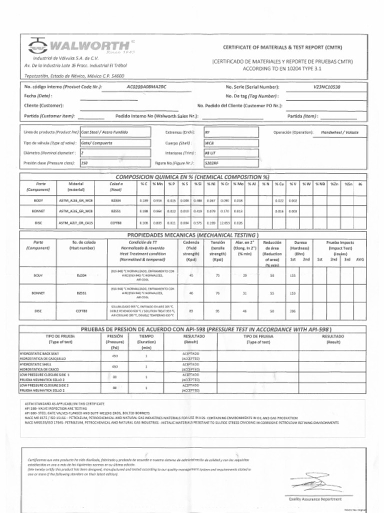 Test Report | PDF