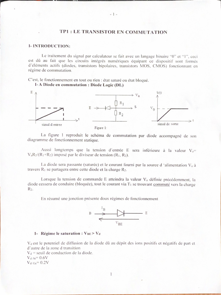 Manip TP1 | PDF