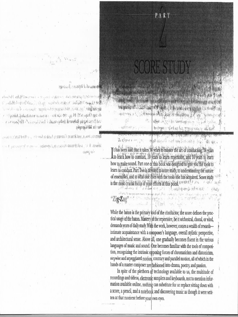 Score Study 4 | PDF