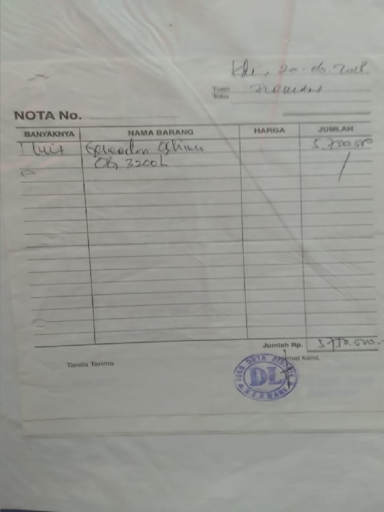 Nota Alat | PDF