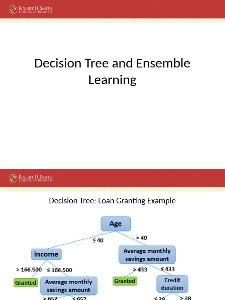 Decision Trees and Ensemble Learning Insights | PDF