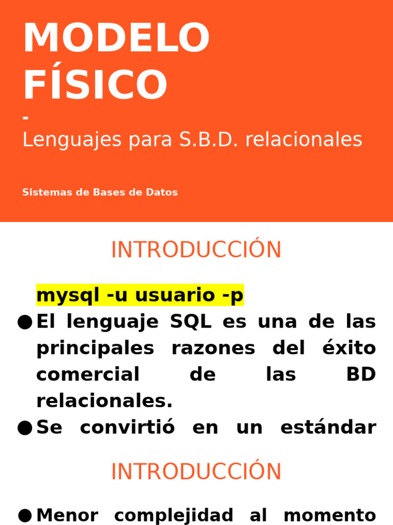 Lenguaje SQL y DDL en Bases de Datos | PDF | SQL | Informática