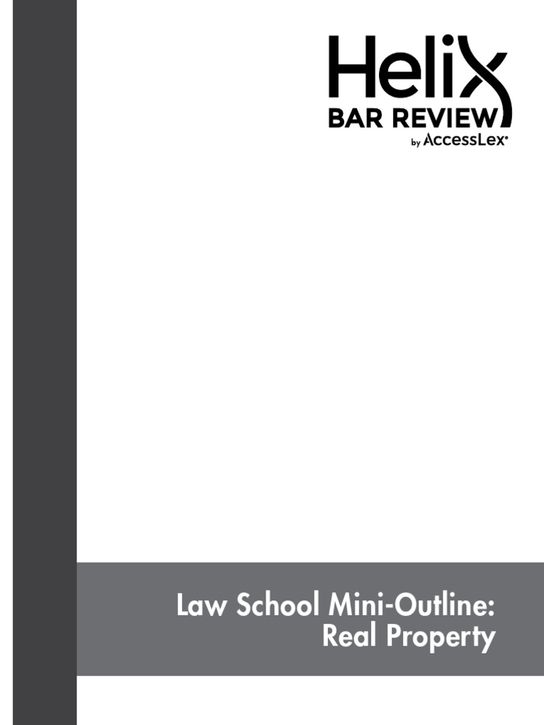 Property Mini Outline | PDF | Concurrent Estate | Lease