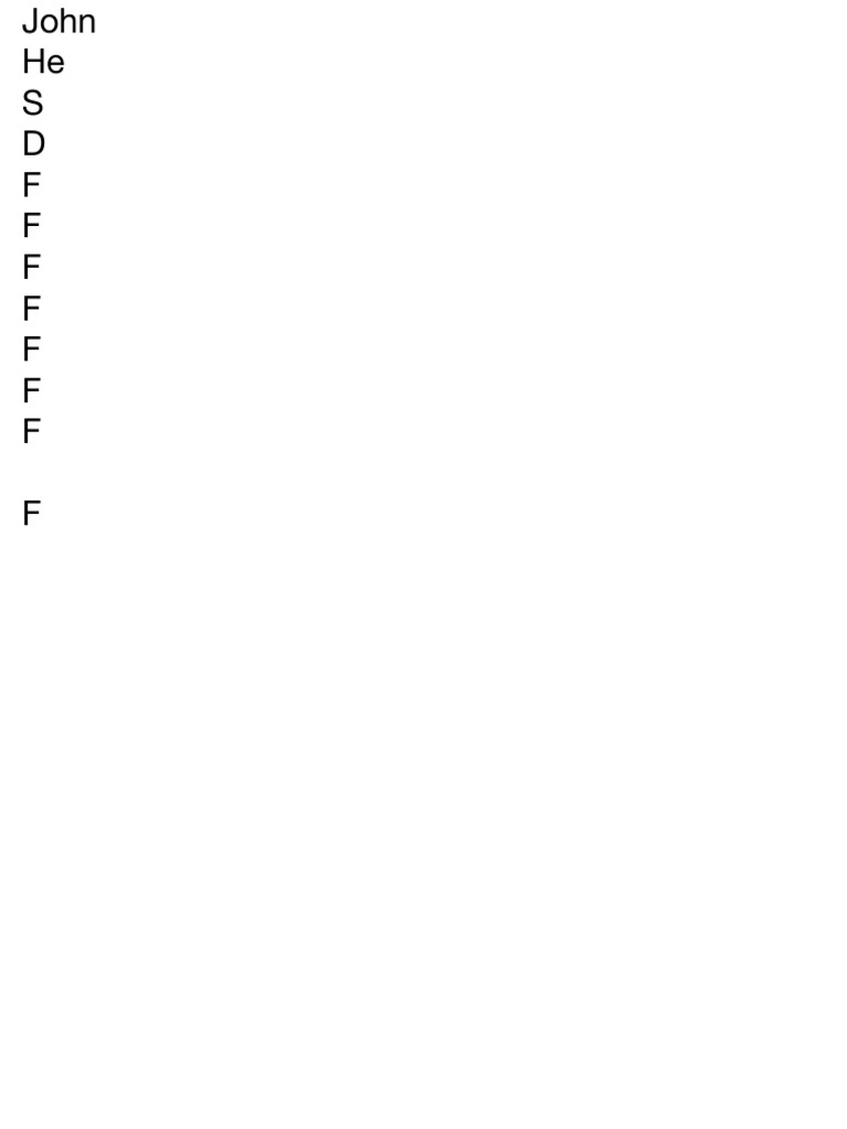 John: Repeated Text Analysis | PDF